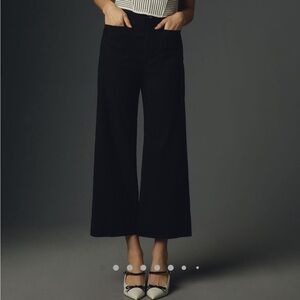Anthropologie Maeve Colette cropped wide leg pants size 26